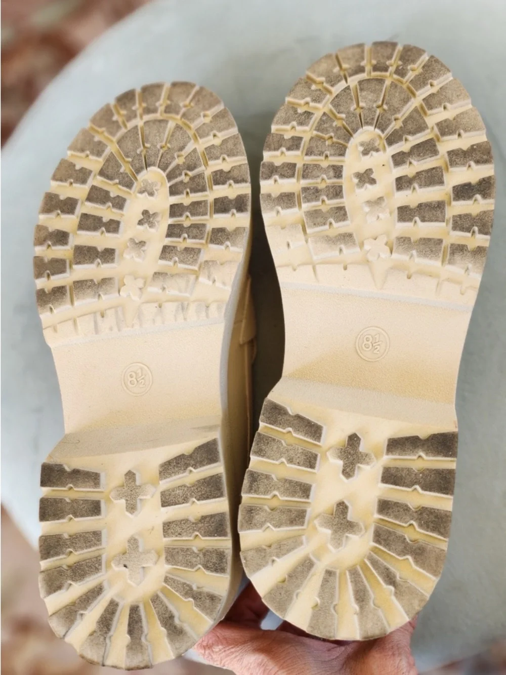 Madden Girl Cream Penny Loafers - Picture 6 of 9